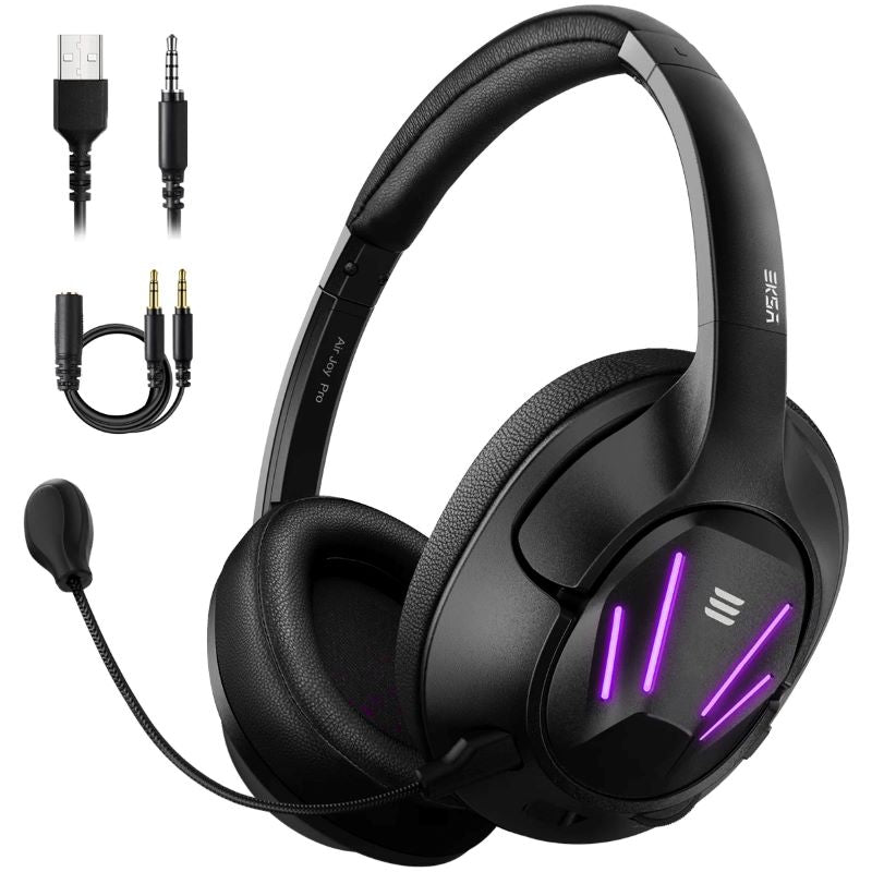 EKSA Air Joy Pro Purple Surround Sound Gaming Headset - Main Image