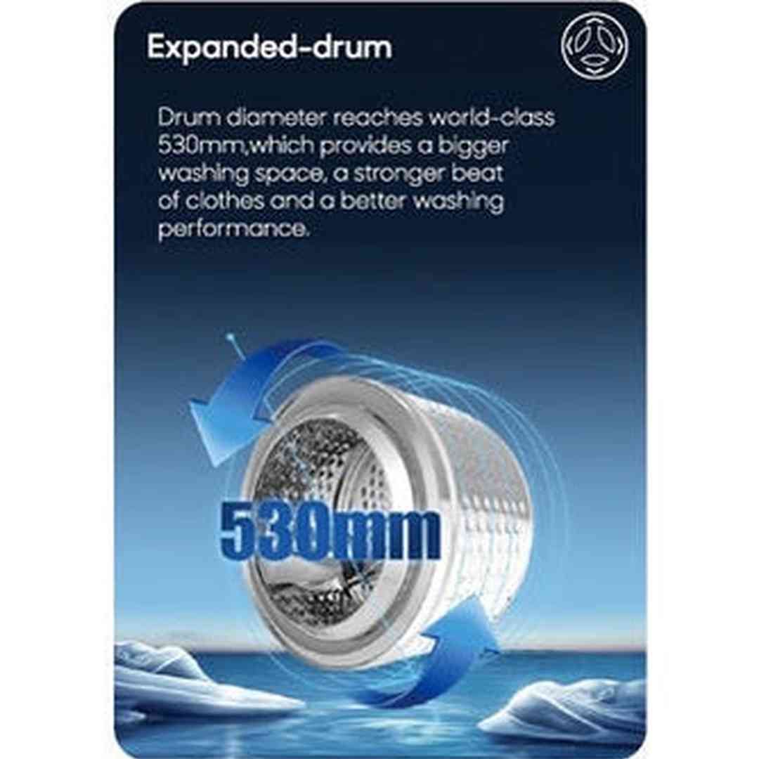 PowerPoint 8Kg Washer Dryer with inverter motor - White | P328514MLW-B Powerpoint Washing Machine Ben Sweeney Electrical Euronics