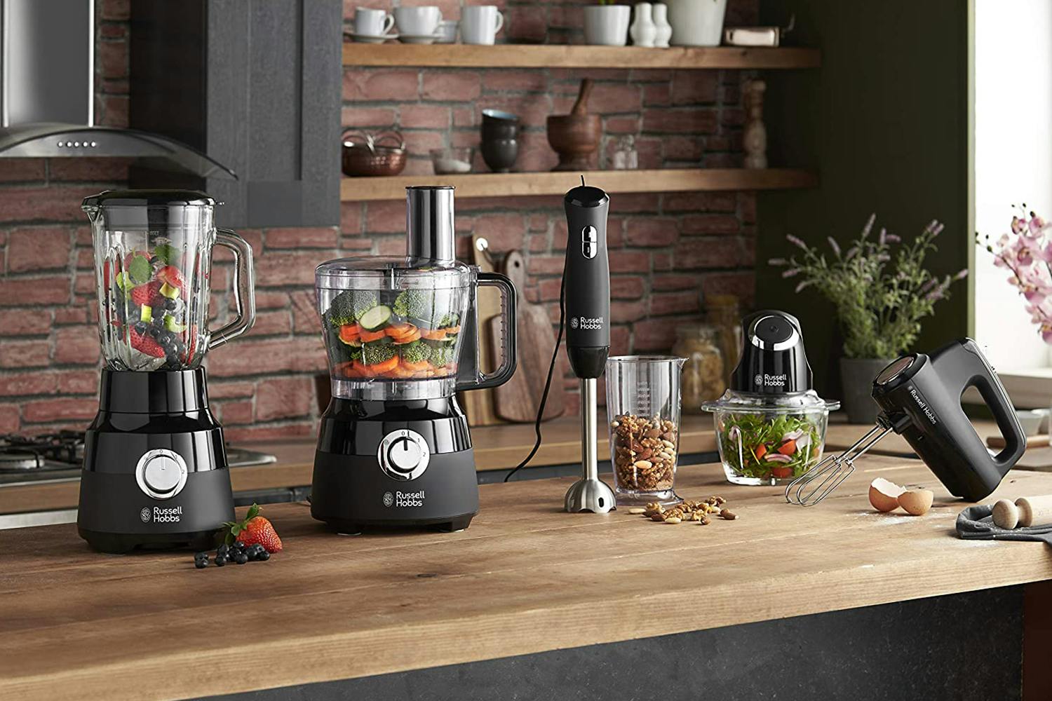 Russell Hobbs Desire Mini Chopper Matte Black