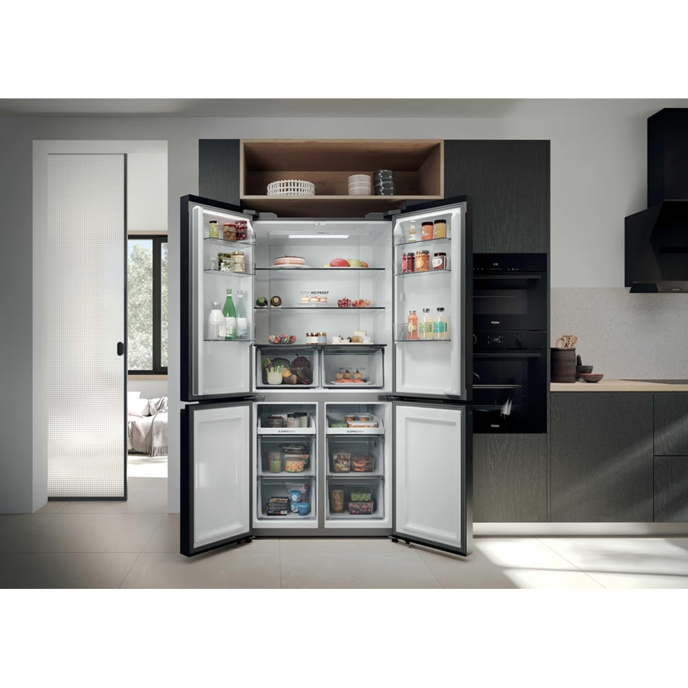 Haier Cube 90 Series 3 Multi Door Fridge Freezer | HCR39F19ENPT