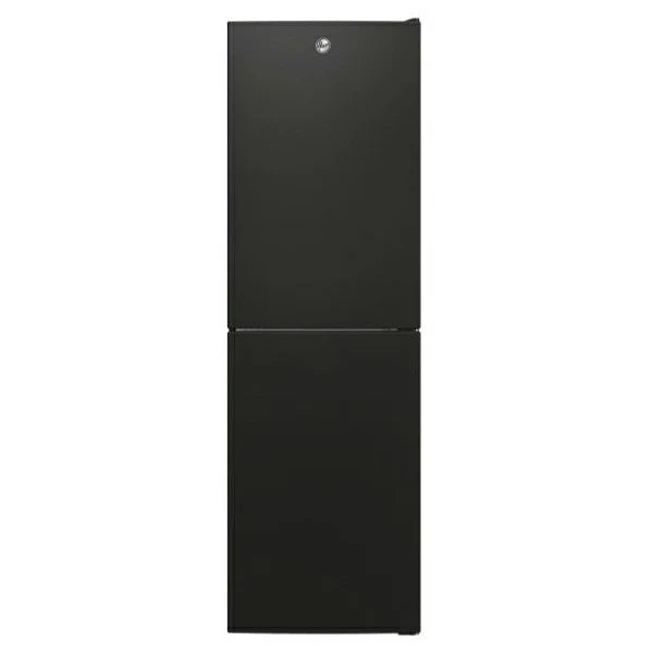 Hoover 252L 50/50 Low Frost Freestanding Fridge Freezer - Black | HVT3CLECKIHB-1
