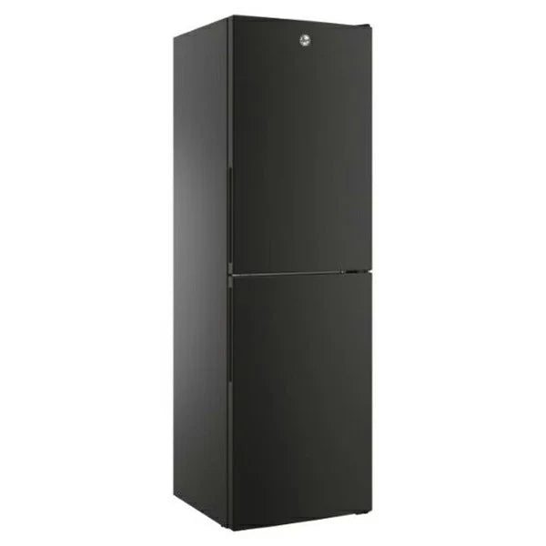 Hoover 252L 50/50 Low Frost Freestanding Fridge Freezer - Black | HVT3CLECKIHB-1
