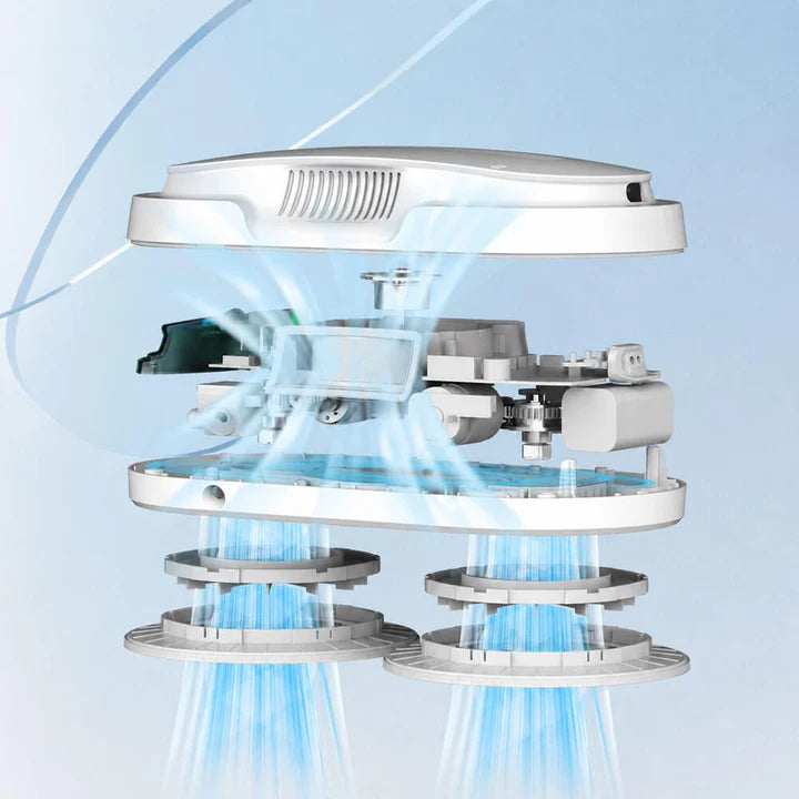HomeBot Glaze Robotic Window Cleaner | HB-RWC-RND-IE