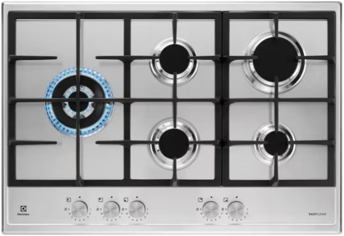 Electrolux Slimline 75 cm Gas Hob – Stainless Steel
