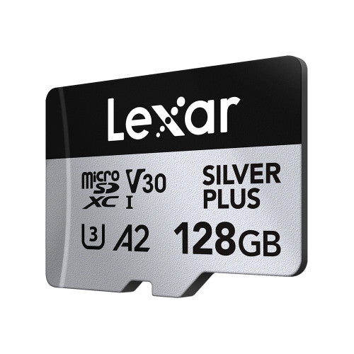 Lexar 128GB SILVER PLUS microSDXC Card