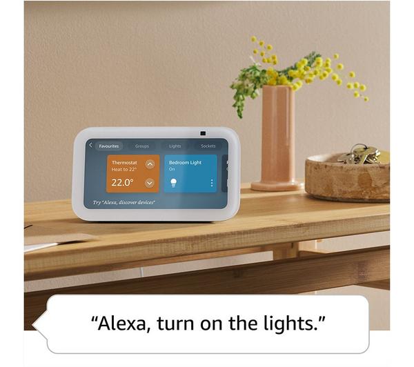 Amazon Echo Show 5 (3rd Gen) Smart Display with Alexa - White