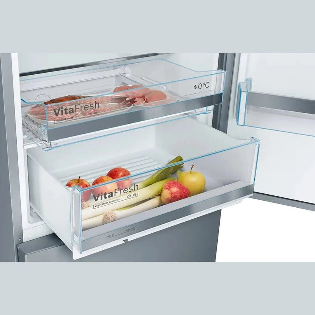 Bosch Serie 6 Freestanding Fridge Freezer | KGE49AICAG Bosch Fridge Freezer Ben Sweeney Electrical Ben Sweeney