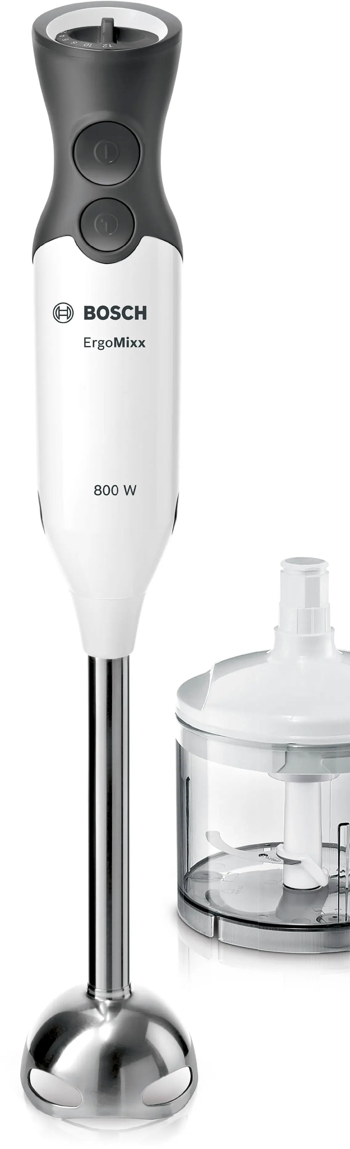 Hand blender ErgoMixx 800 W White, Anthracite