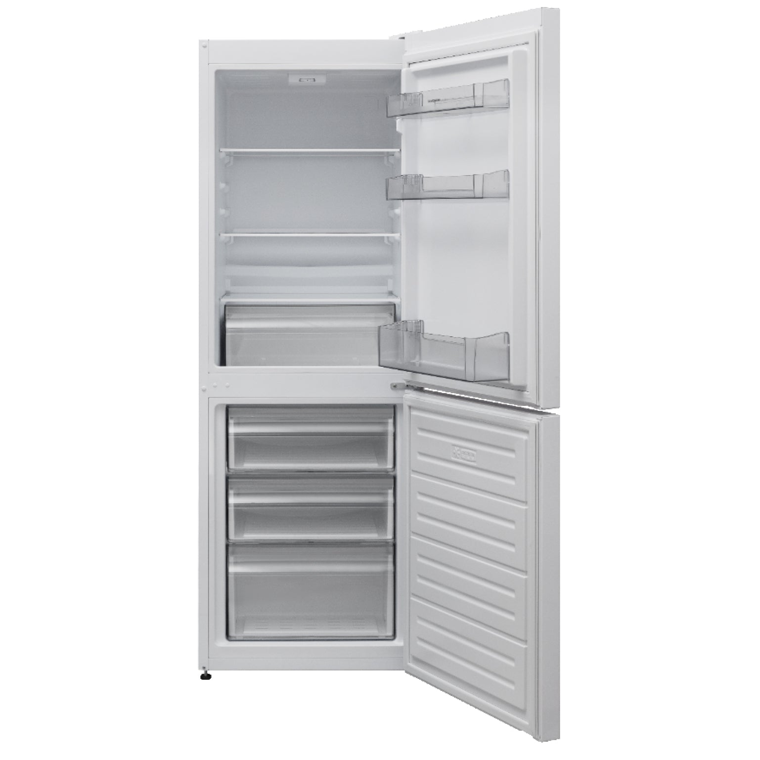 Montpellier Frost-Free Fridge-Freezer – 146 L Fridge / 70 L Freezer, White