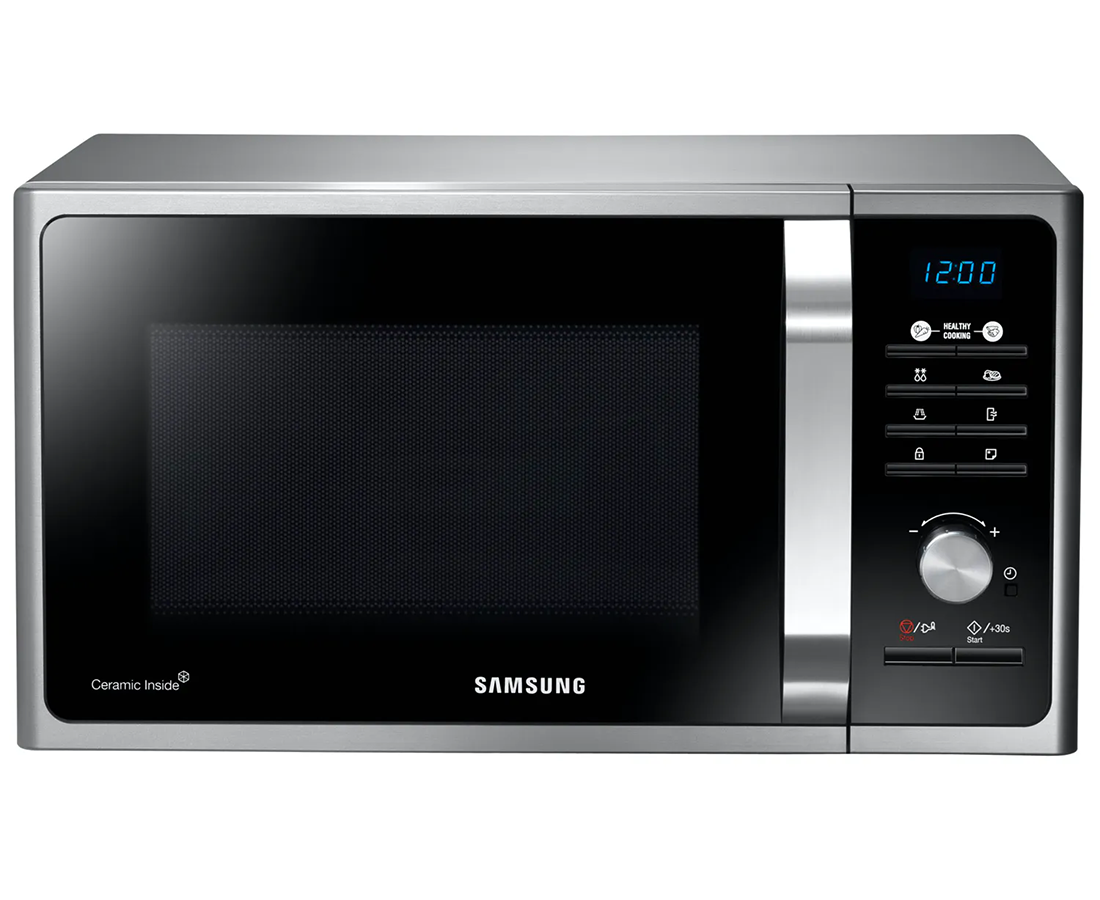Samsung 23L 800W Freestanding Solo Microwave | MS23F301TAS/EU | Silver Ben Sweeney Letterkenny