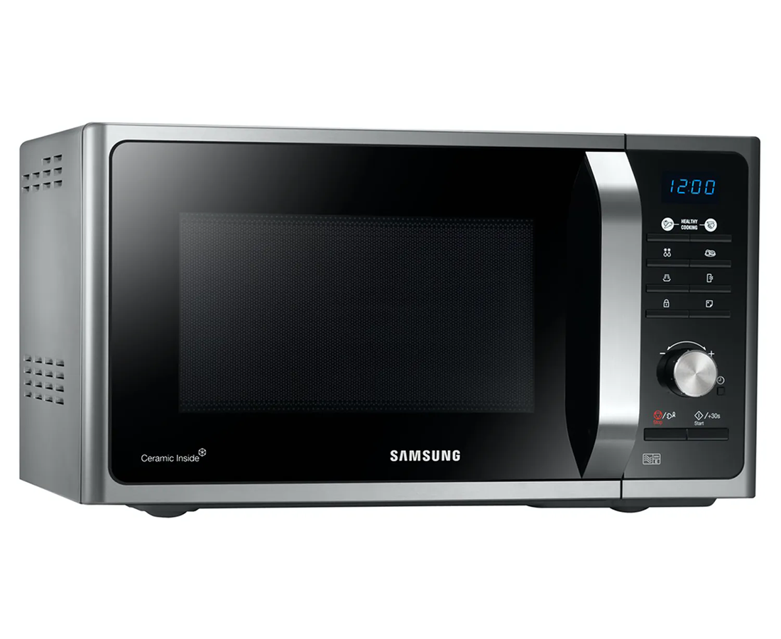 Samsung 23L 800W Freestanding Solo Microwave | MS23F301TAS/EU | Silver Ben Sweeney Letterkenny