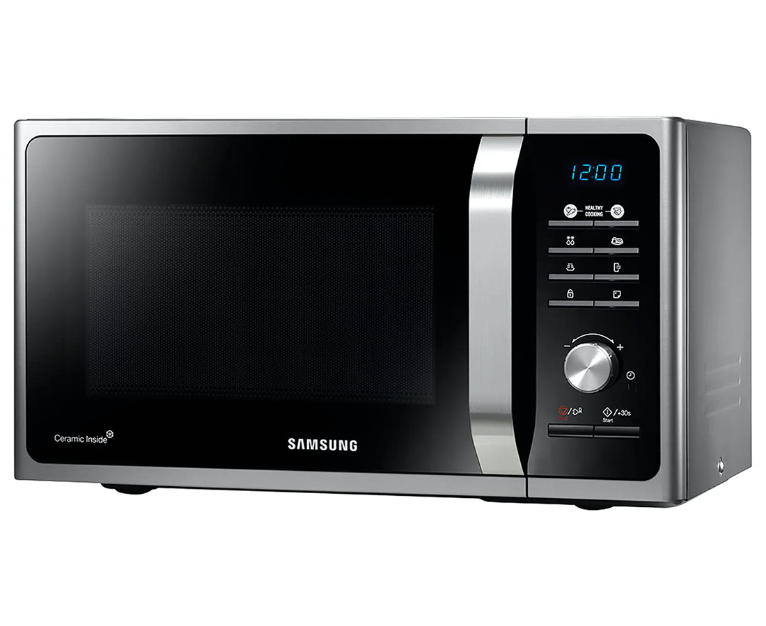 Samsung 23L 800W Freestanding Solo Microwave | MS23F301TAS/EU | Silver Ben Sweeney Letterkenny