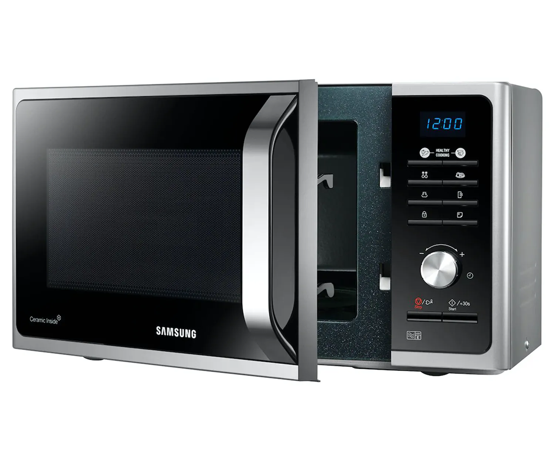 Samsung 23L 800W Freestanding Solo Microwave | MS23F301TAS/EU | Silver Ben Sweeney Letterkenny