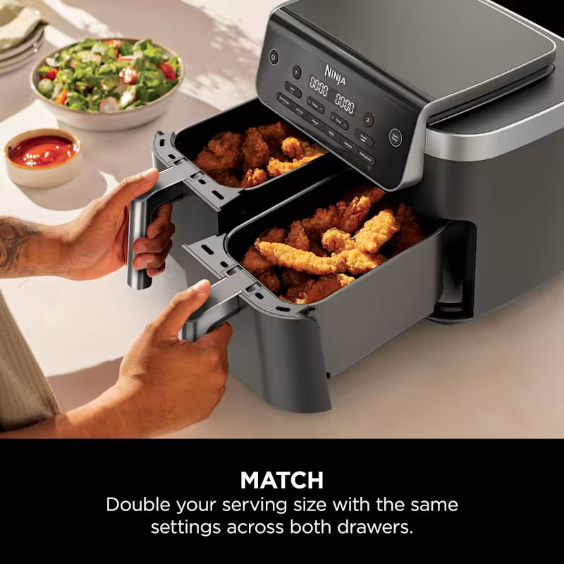 Ninja DualZone 2-Drawer Air Fryer 7.6L | DZ801UK