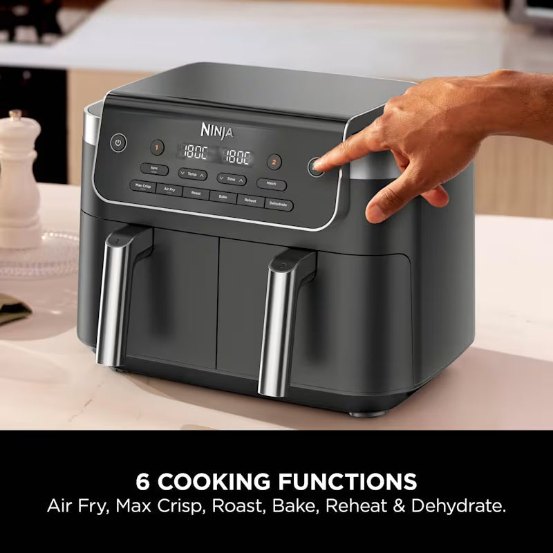 Ninja DualZone 2-Drawer Air Fryer 7.6L | DZ801UK