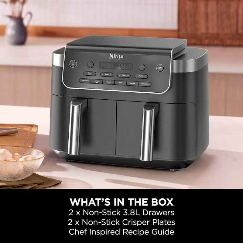 Ninja DualZone 2-Drawer Air Fryer 7.6L | DZ801UK