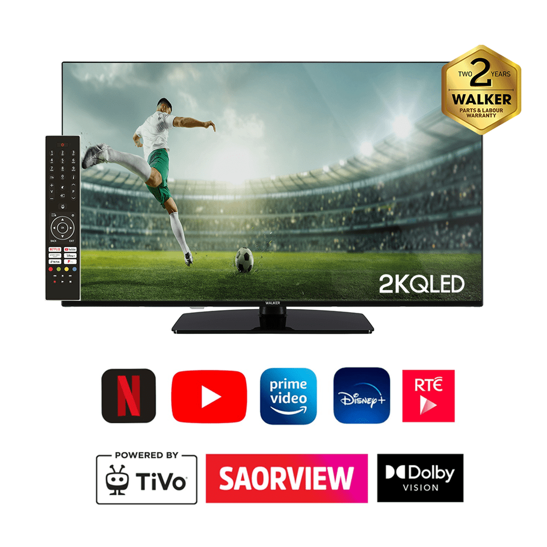 Walker 2K QLED TV with Satellite Tuner 32 | WPS2KQLED40251 Walker TV Ben Sweeney Ben Sweeney Ben Sweeney
