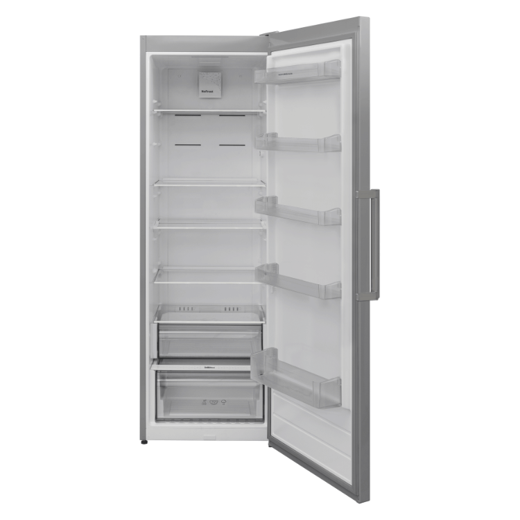 Nordmende Tall Freestanding Larder Fridge – Stainless Steel