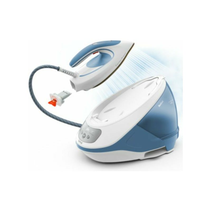 TEFAL Tefal Express Protect SV9202 Steam Generator Iron / White & Aqua