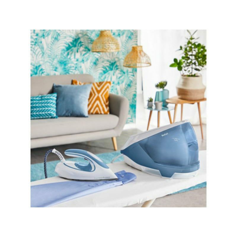 TEFAL Tefal Express Protect SV9202 Steam Generator Iron / White & Aqua