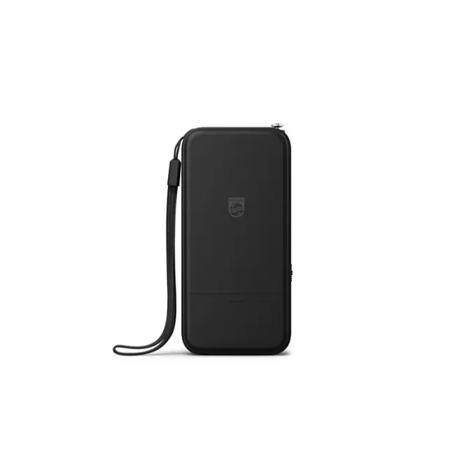 Philips FM Clock Radio with Battery Backup - Black