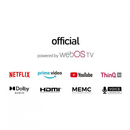 Telefunken 50″ 4K UHD Smart TV with built‑in Soundbar