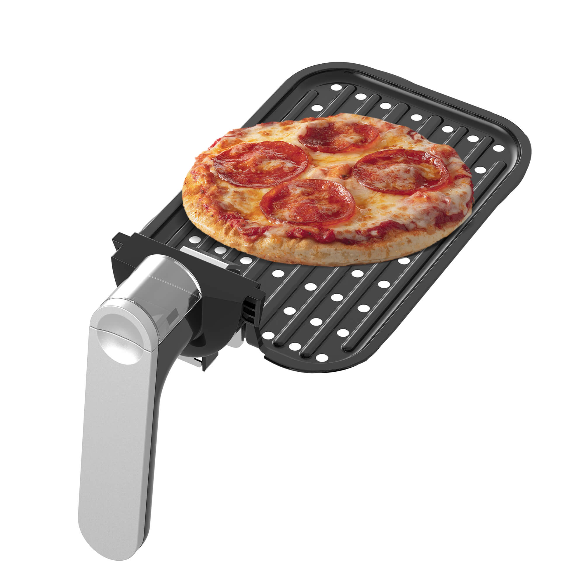 TurboTronic 9 L Dual Basket Air Fryer – Digital, XXL