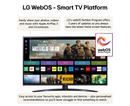 LG (UT81 Series) 65″ 4K UHD AI Smart TV – α5 Gen7, webOS 24