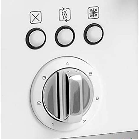 MORPHY 4 SLICE MATT WHITE ILLUMINATION TOASTER | 248021