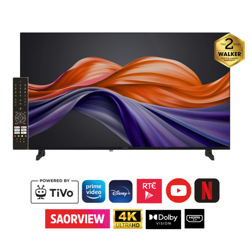 Walker 55 Inch Smart TV With Tivo | WP4K55261