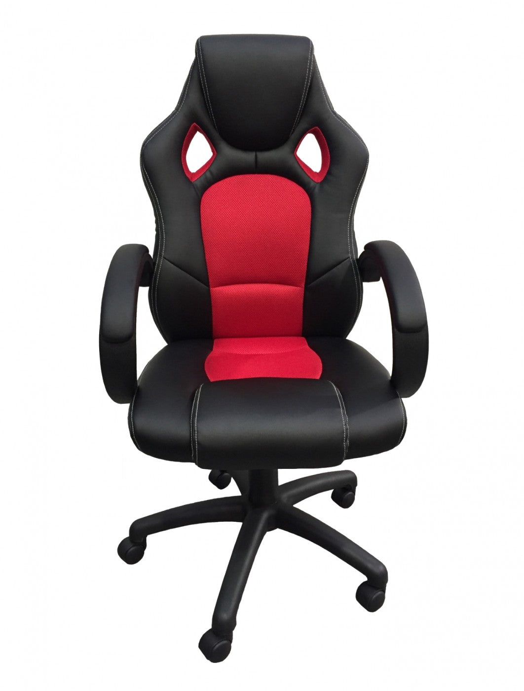 Alphason Office Chair Daytona Red Faux Leather - AOC5006R