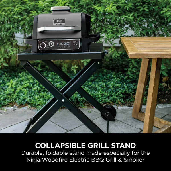 Ninja Woodfire Folding Grill Stand Black