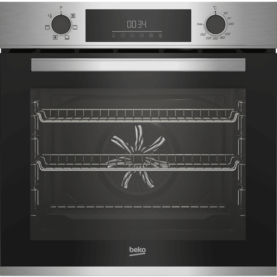 Beko 59cm AeroPerfect RecycledNet™ Single Oven | BBNIE2300XD Beko Oven Ben Sweeney Electrical Ben Sweeney