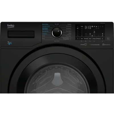 Beko 7kg Wash & 4kg Dry Washer Dryer Black WDER7440421B Beko Ben Sweeney Electrical Euronics