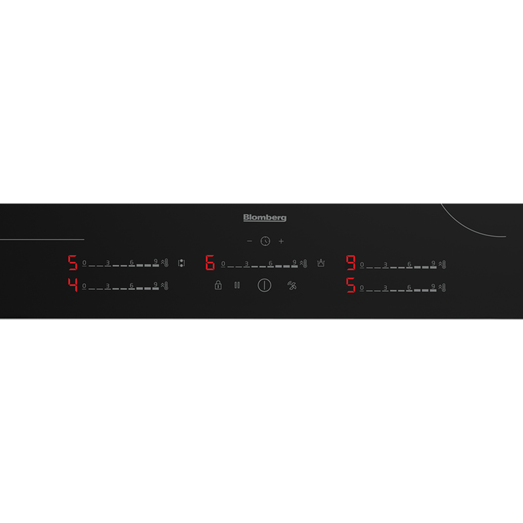 Blomberg 80cm 5 zones Cook Sensor Induction Hob Black | MIX55487N Blomberg Hob Ben Sweeney Electrical Euronics