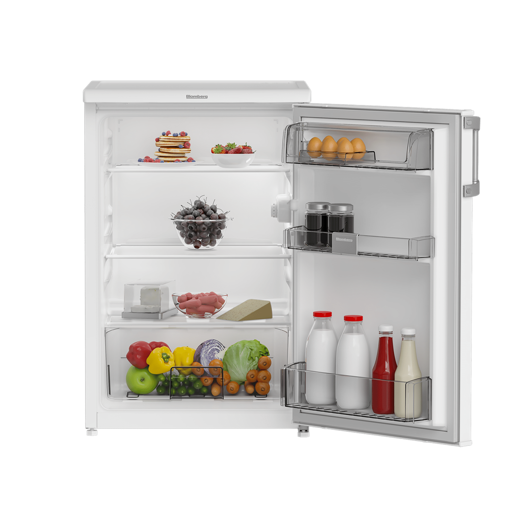 Blomberg Under Counter Larder Fridge White | SSM1554P Blomberg Under Counter Fridge Ben Sweeney Electrical Euronics