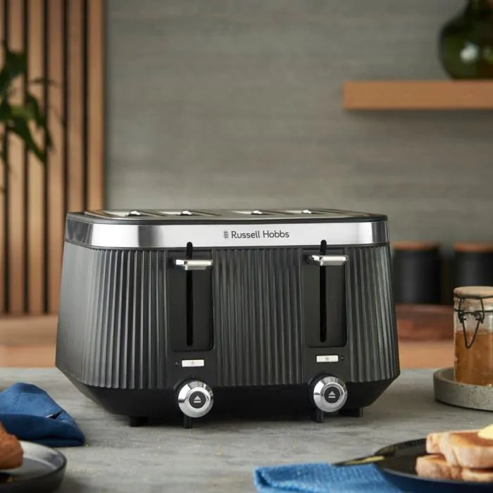 Russell hobbs Bronte 4 Slice Toaster | Black
