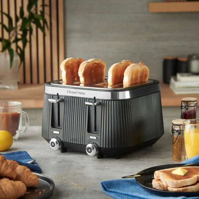 Russell hobbs Bronte 4 Slice Toaster | Black