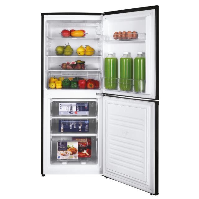 Black Candy 185L Fridge Freezer | CCH1S513EBK_BK