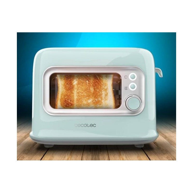 Cecotec RetroVision 2 Slice Toaster - Blue | 080392