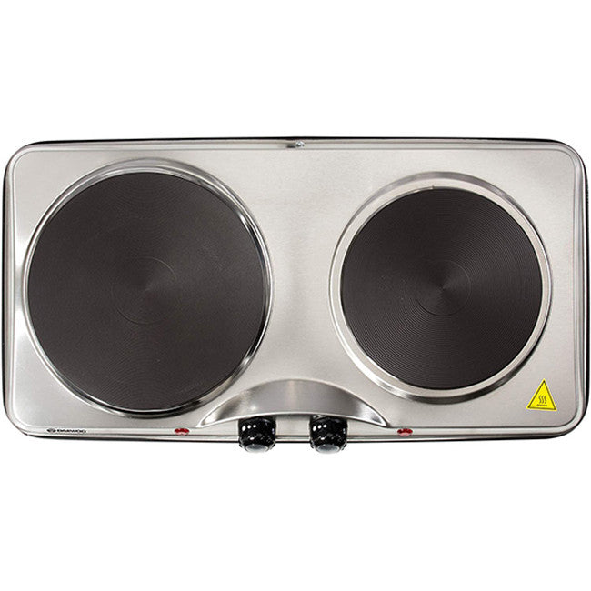 Daewoo SDA1732 Double Stainless Steel Hot Plate