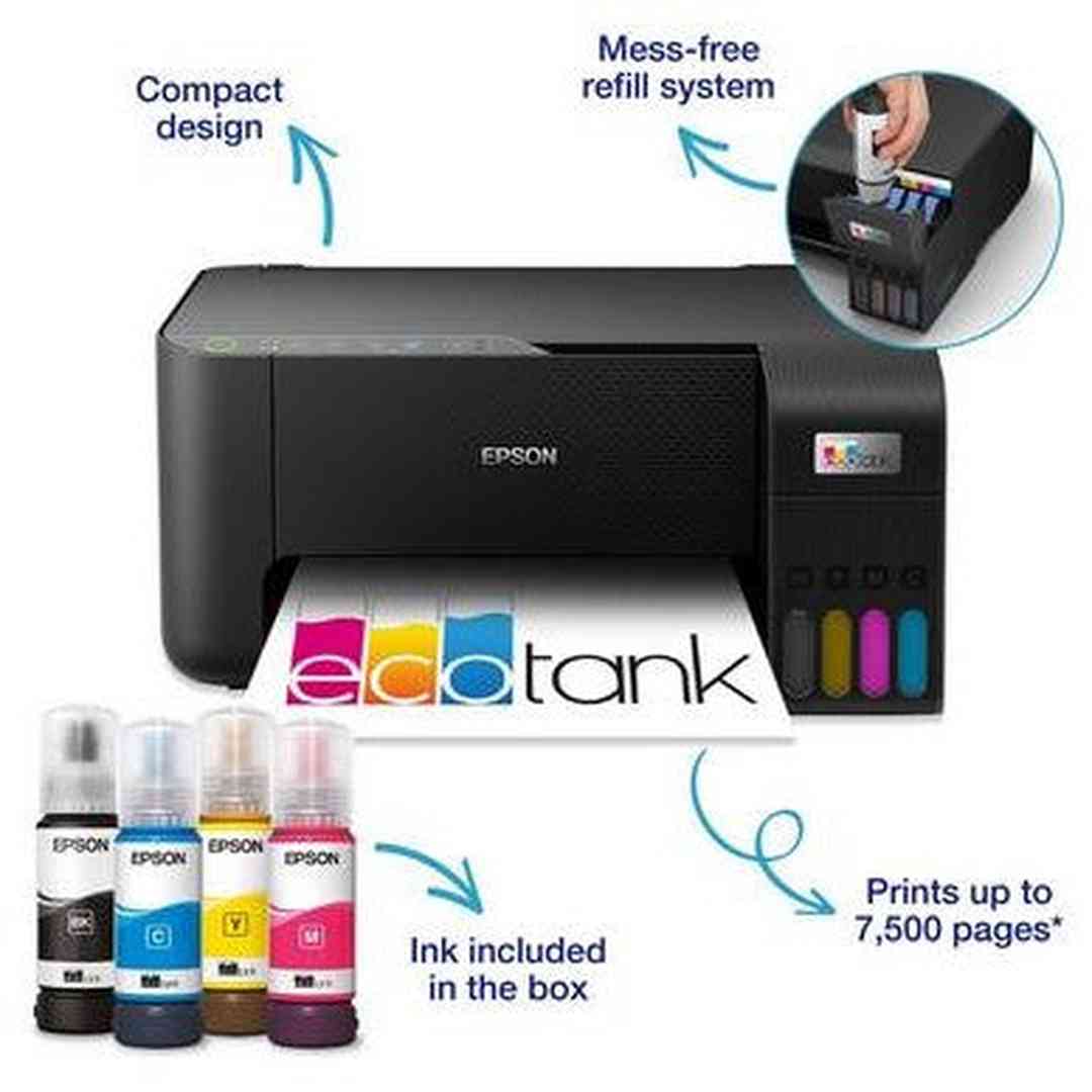 Epson EcoTank A4 Multifunction Wi-Fi Ink Tank Printer | ET-2860 Epson Printer Ben Sweeney Electrical Euronics