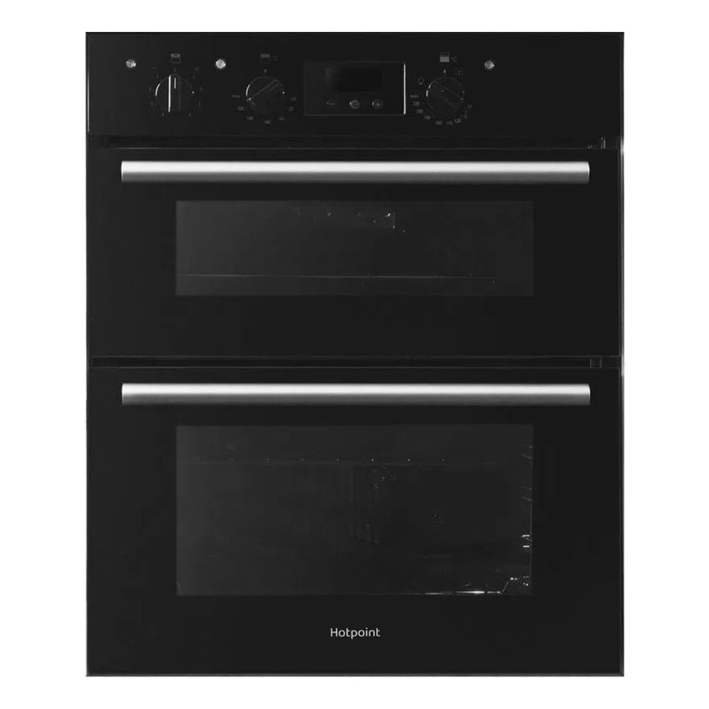 Hotpoint Built‑Under Electric Double Oven – Black