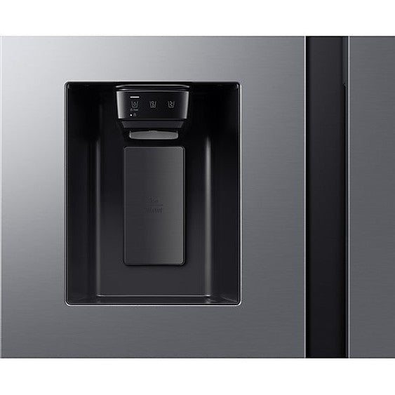 Samsung 640L Bespoke AI Series 6 Side-by-Side Fridge Freezer with SpaceMax™, Silver | RS70F64KETEU Samsung American Fridge Freezer Ben Sweeney Ben Sweeney Ben Sweeney