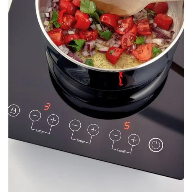 Judge Double Induction Hob – Portable & Dual-Zone