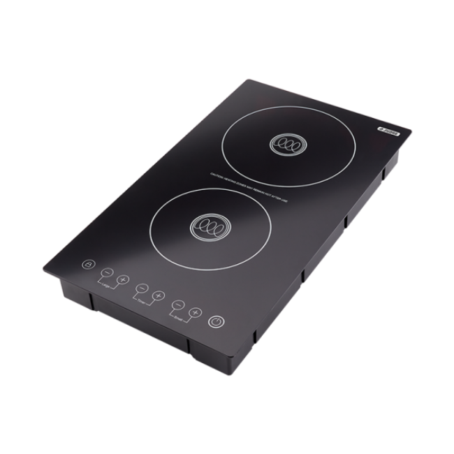 Judge Double Induction Hob – Portable & Dual-Zone