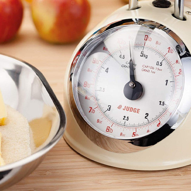 Judge Kitchen 5.0kg Traditional Scale - Cream | TC345