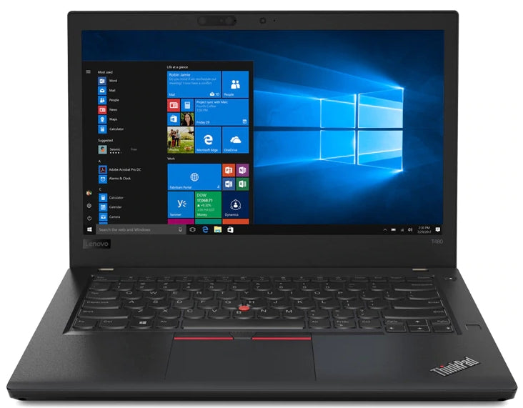 Lenovo ThinkPad 14" Core i5 8GB 256GB Refurbed Laptop | L-T480-UK-T003W11