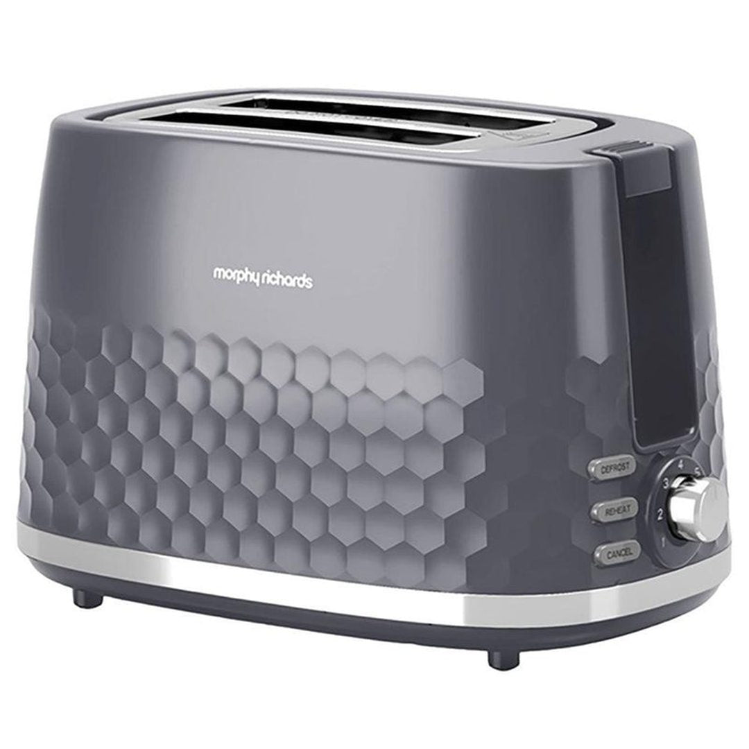 Morphy Richards 2 Slice Hive Toaster - Grey | 220033 Morphy Richards Toaster Ben Sweeney Electrical Euronics