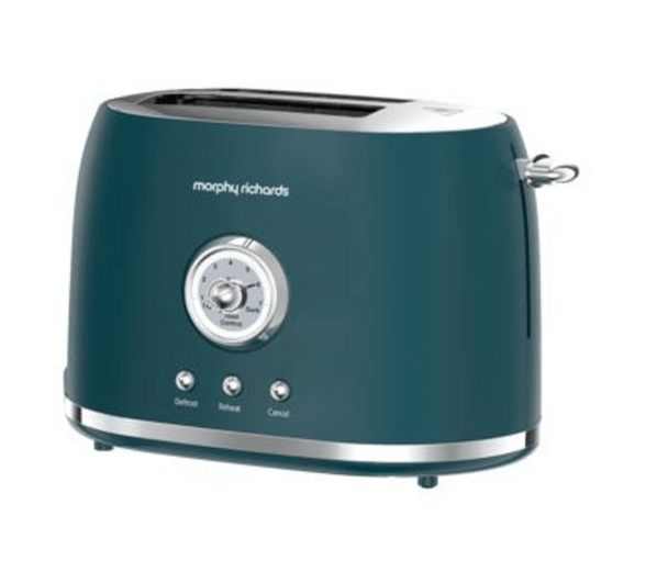 Morphy Richards Colour Boutique 2-Slice Toaster - Teal Green | 980601